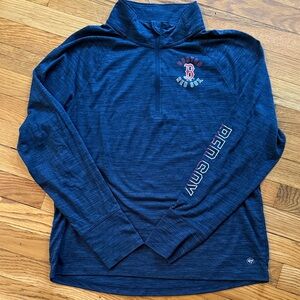 47 Brand Navy Boston Red Sox Quarter-Zip Pullover